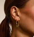 Single Blossom Stud Earring - Gold or Silver