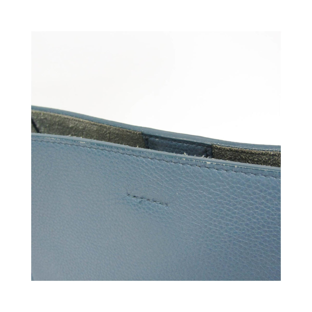 Celine - Borsa a spalla Sangle Seau piccola in pelle - Blu