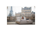Garance - Ottoman Bed with Pillow-Effect Headboard