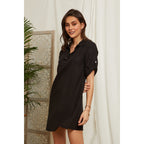 Robe - Noir - Femme