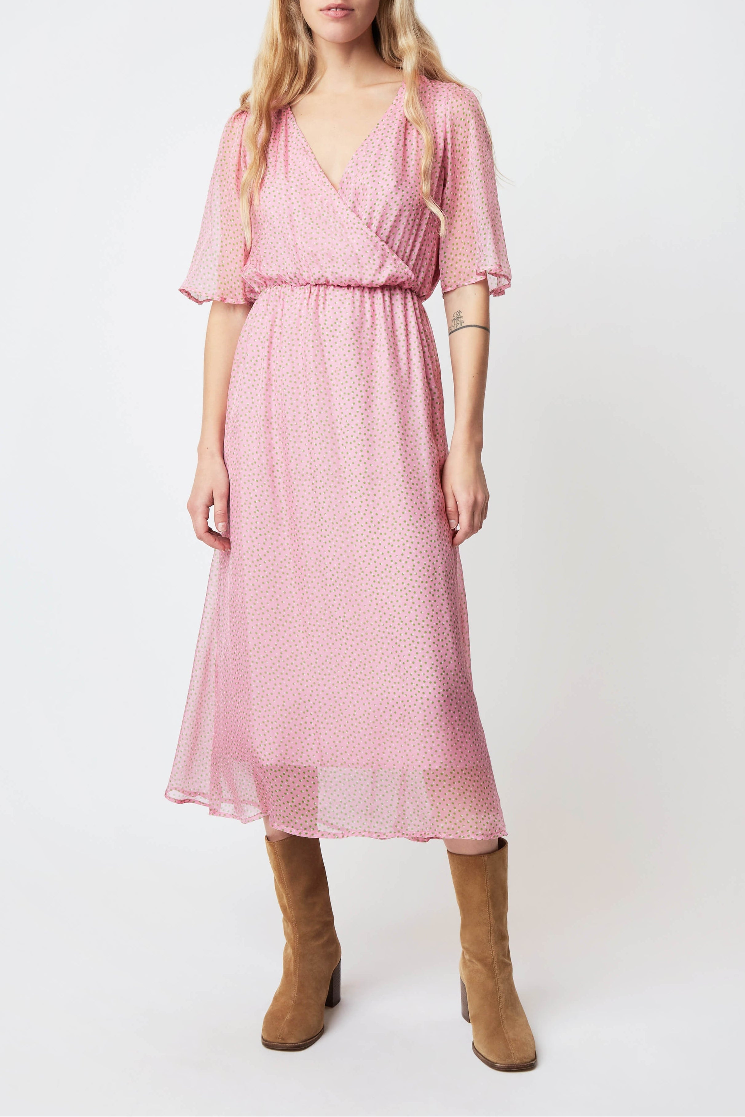 ROBE METRO MUSE Rose