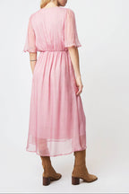 ROBE METRO MUSE Rose
