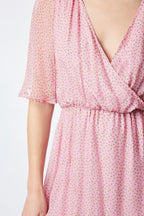 ROBE METRO MUSE Rose