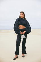 Top Mala - Negro