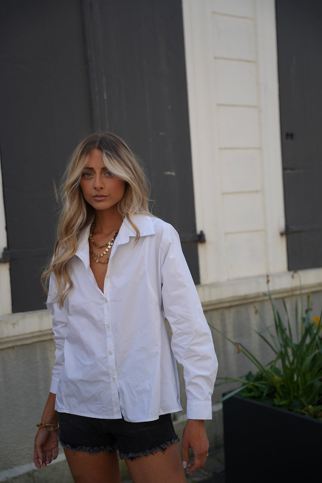 Chemise Cintrée Vera - Blanche