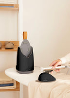 Iron Dual Pro - 800 ml Horizontal and Vertical Steam Iron with 4 Ironing Modes - Black