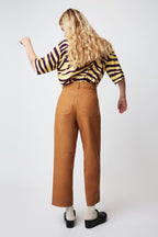 KITTEN DRUGSTORE CARAMEL TROUSERS
