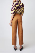 KITTEN DRUGSTORE CARAMEL TROUSERS