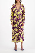 JULIAN ZEBRA SOLEIL DRESS