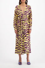 JULIAN ZEBRA SOLEIL DRESS