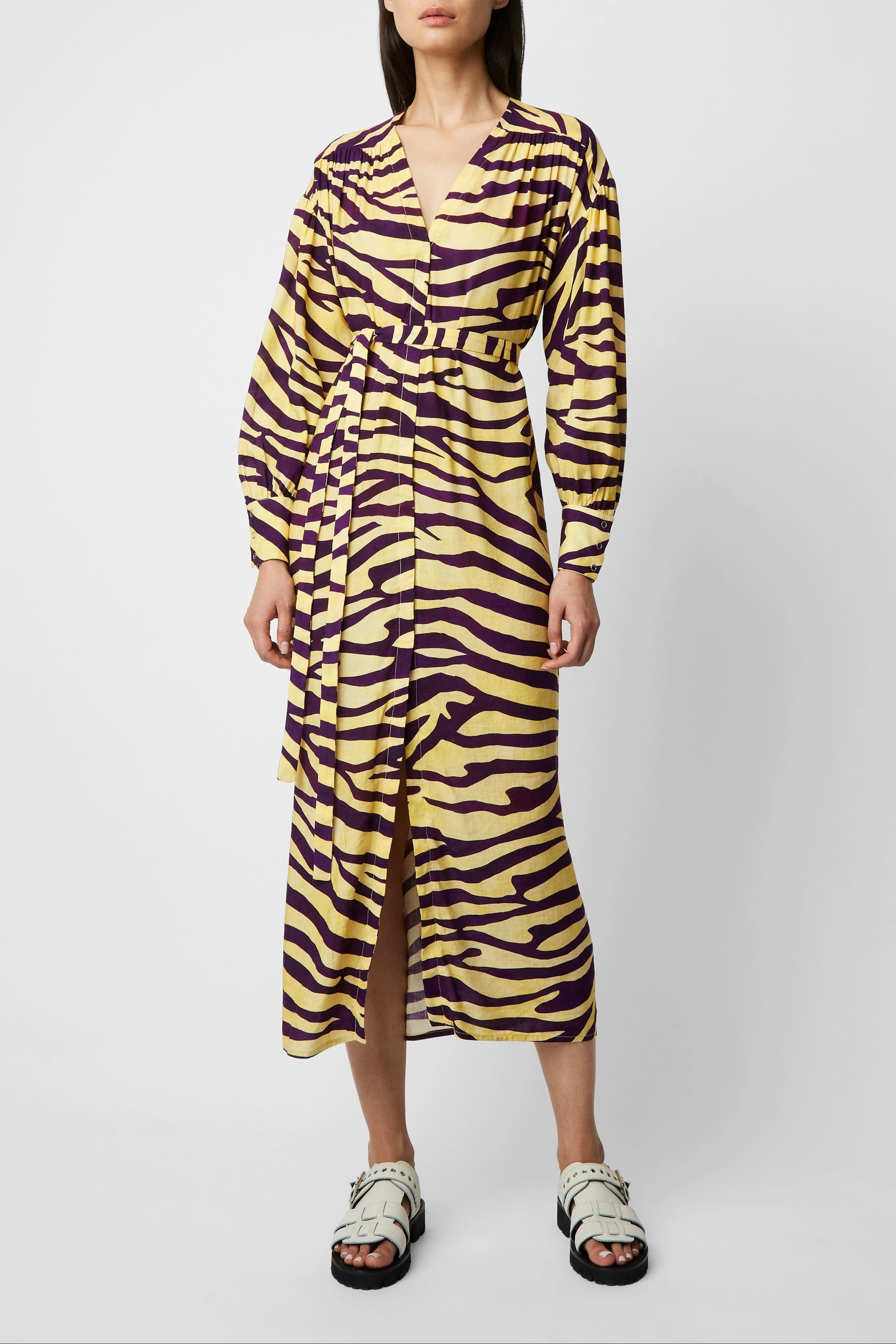 JULIAN ZEBRA SOLEIL DRESS