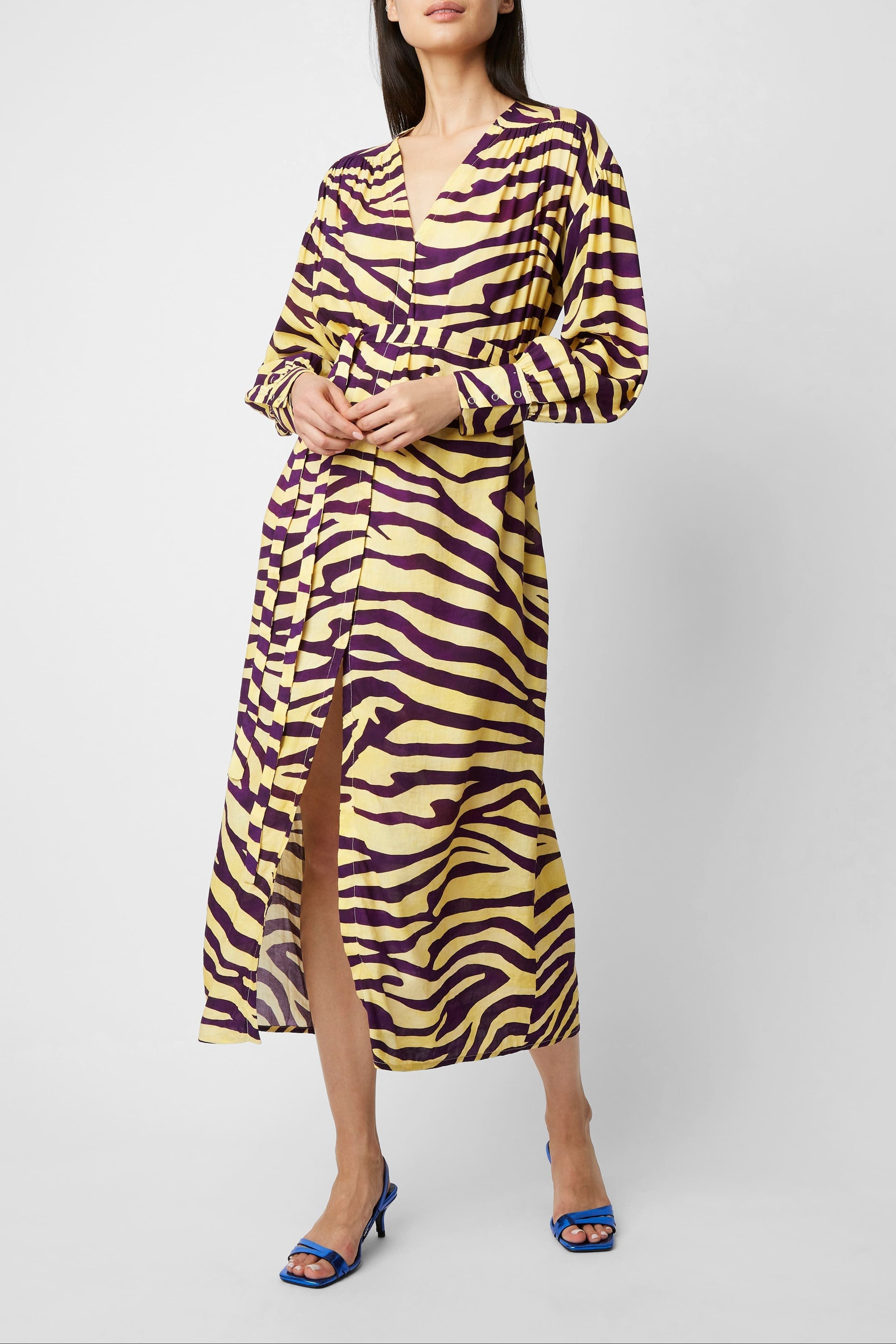 JULIAN ZEBRA SOLEIL DRESS