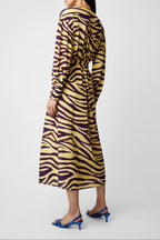 JULIAN ZEBRA SOLEIL DRESS
