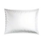 Annecy - Taie D'Oreiller - Satin De Coton - Blanc / Blanc