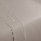 Uni 1 Baratta - Drap Plat - Satin De Coton - Taupe 01
