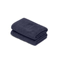 Ecume - Serviette Coton Peigné Lt - Bleu Marine
