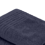 Ecume - Serviette De Bain Coton Peigné Lt - Bleu Marine
