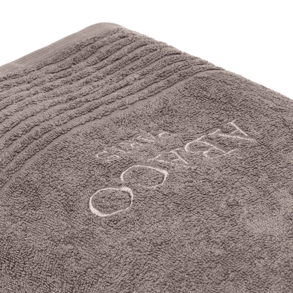 Ecume - Drap De Bain Coton Peigné Lt - Brun