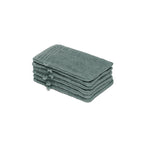 Ecume - Gant De Toilette Coton Peigné Lt - Vert Bouteille