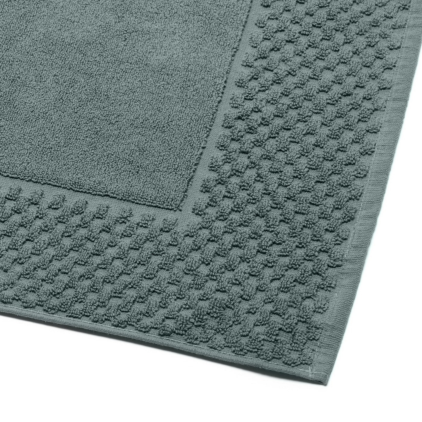 Pattern 18 - Tapis De Bain Coton - Vert Bouteille