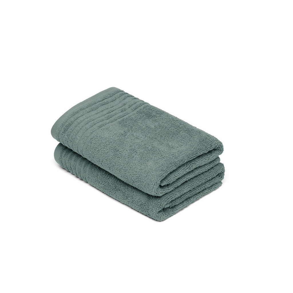 Ecume - Serviette De Bain Coton Peigné Lt - Vert Bouteille