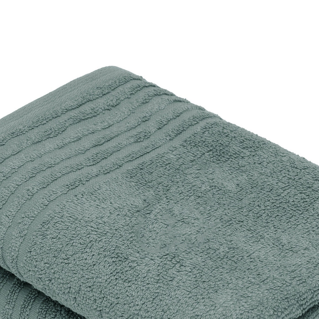 Ecume - Serviette De Bain Coton Peigné Lt - Vert Bouteille