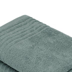 Ecume - Serviette De Bain Coton Peigné Lt - Vert Bouteille