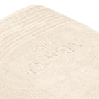 Ecume - Gant De Toilette Coton Peigné Lt - Ivoire