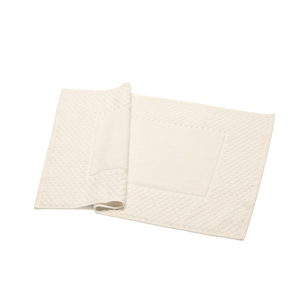 Pattern 18 - Tapis De Bain Coton - Ivoire