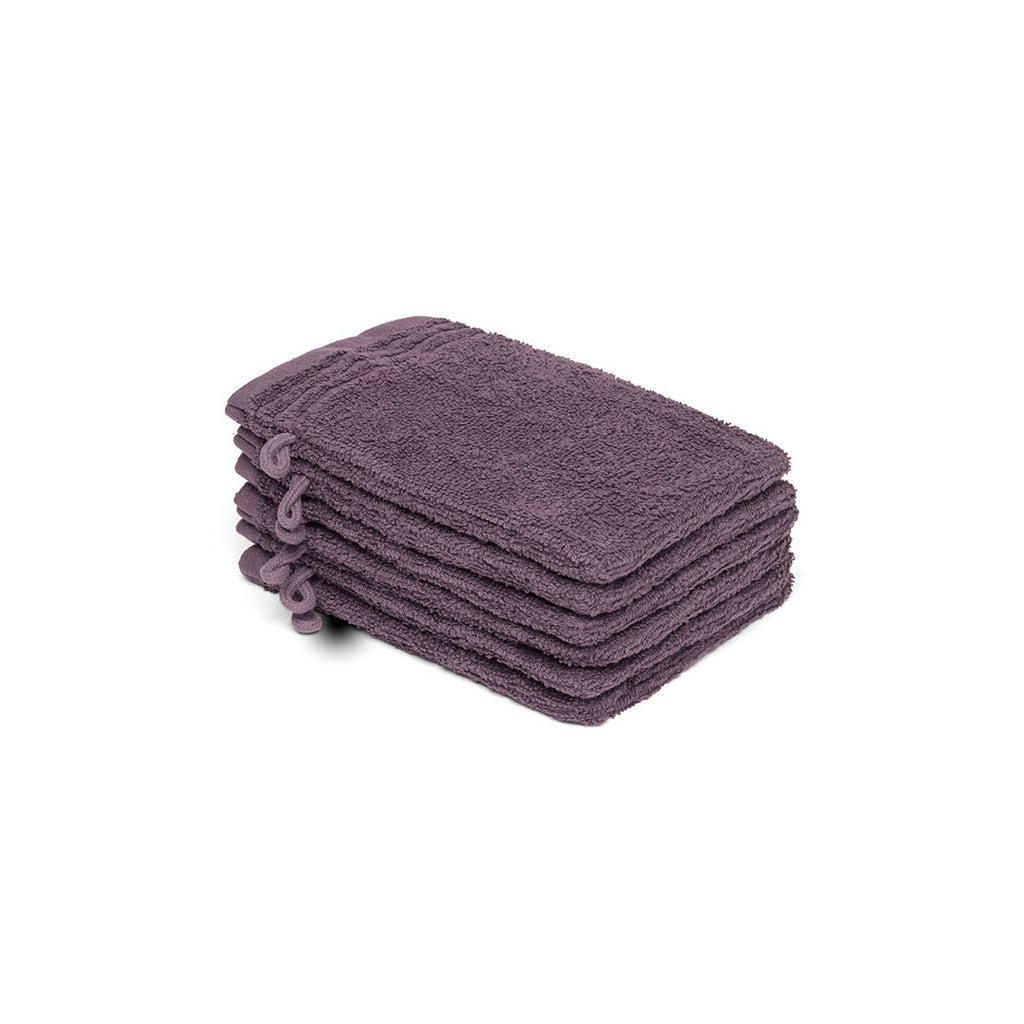 Ecume - Gant De Toilette Coton Peigné Lt - Mauve