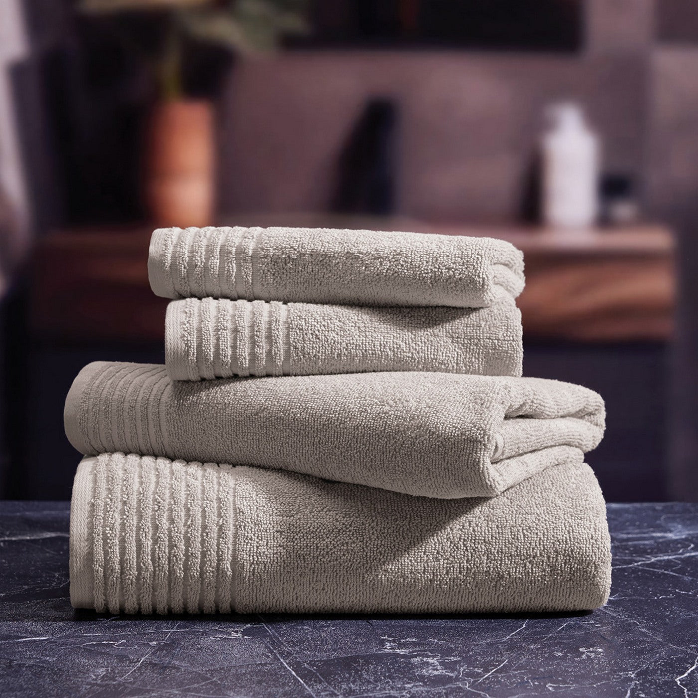 Pattern 19 - Tapis De Bain Coton - Sable