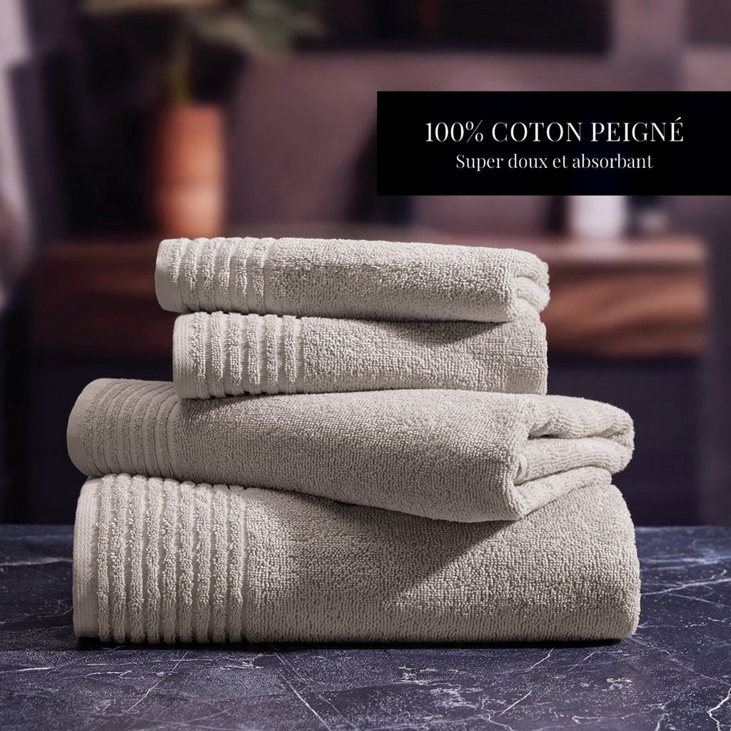 Pattern 19 - Tapis De Bain Coton - Sable