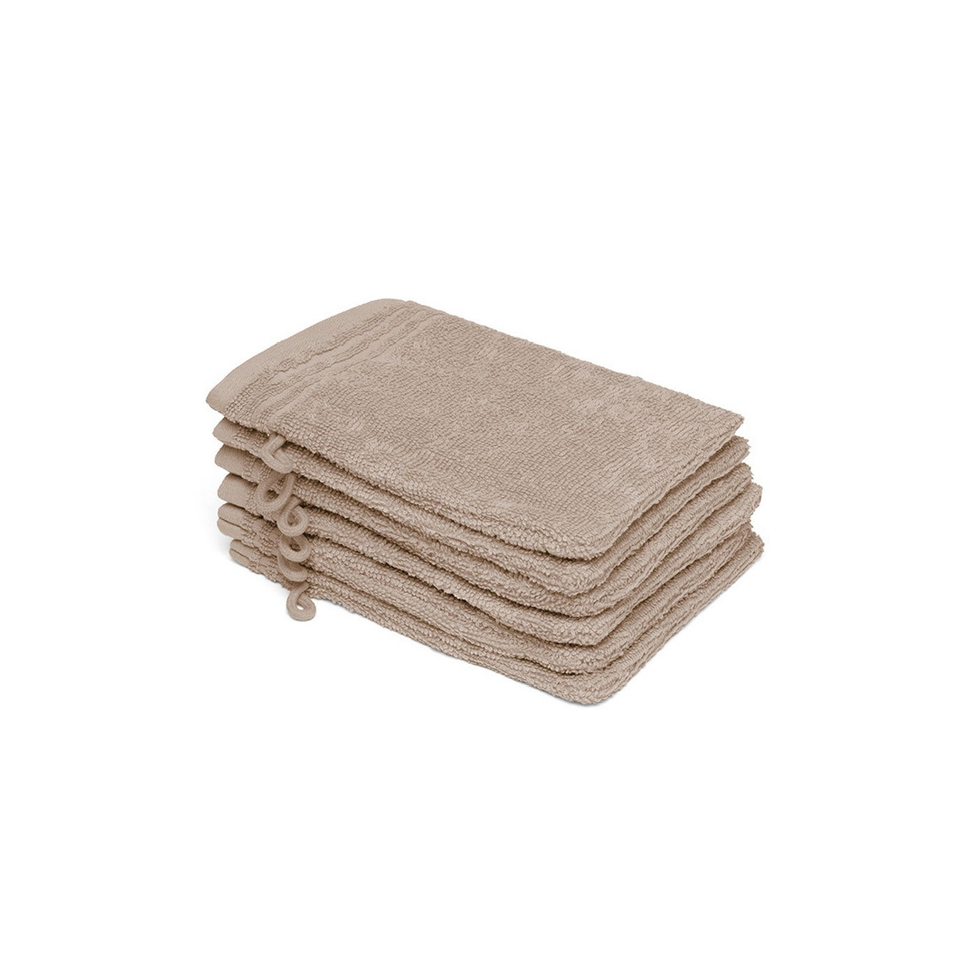 Ecume - Gant De Toilette Coton Peigné Lt - Taupe