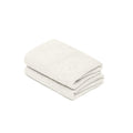 Ecume - Serviette Coton Peigné Lt - Blanc