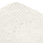 Ecume - Serviette Coton Peigné Lt - Blanc