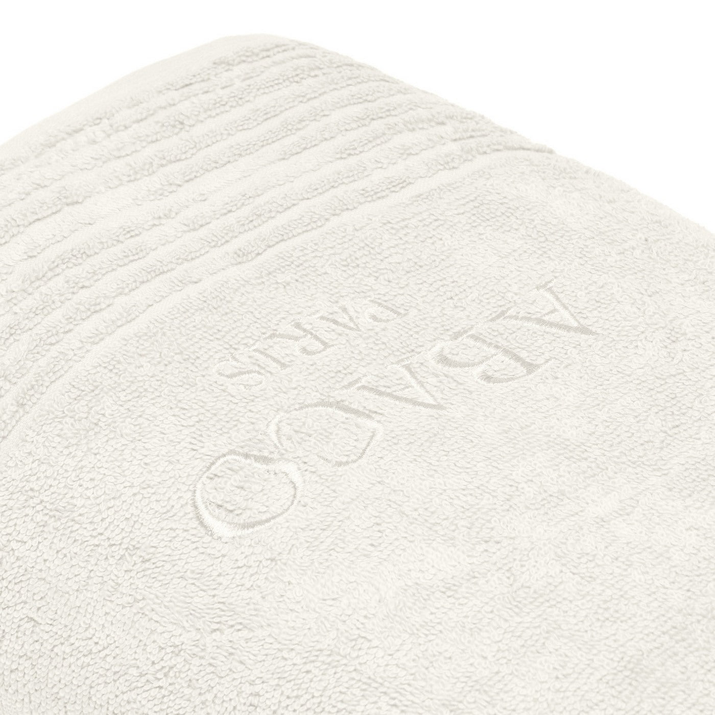 Ecume - Serviette Coton Peigné Lt - Blanc