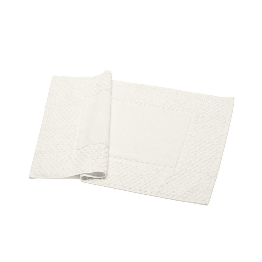 Pattern 18 - Tapis De Bain Coton - Blanc