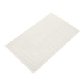 Pattern 19 - Tapis De Bain Coton - Blanc