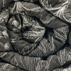 Wild - Colcha - Satén de algodón - Negro