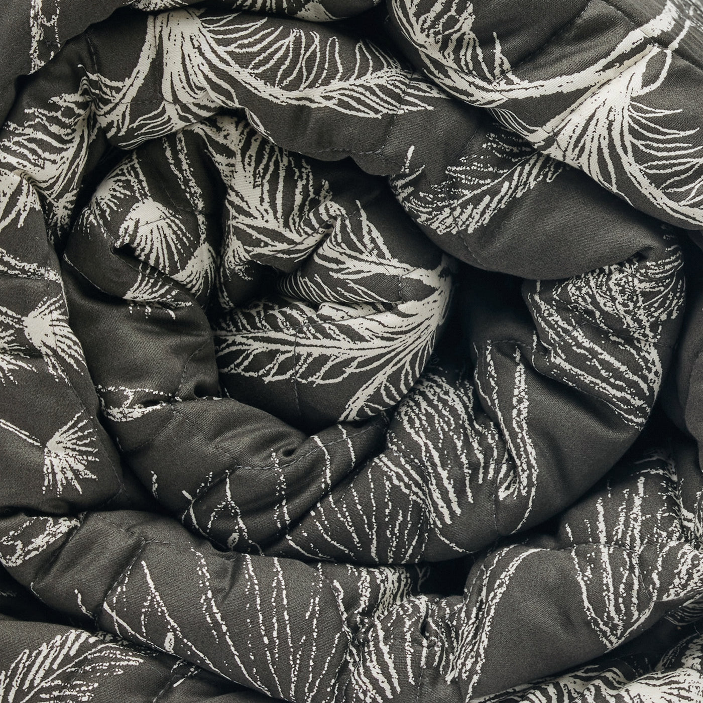 Wild - Colcha - Satén de algodón - Negro