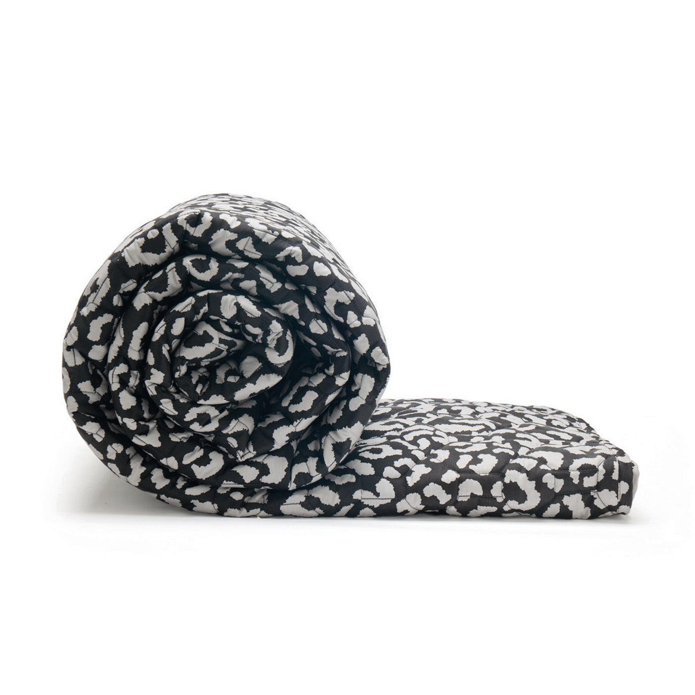 Instinct - Couvre-Lit - Satin De Coton - Noir