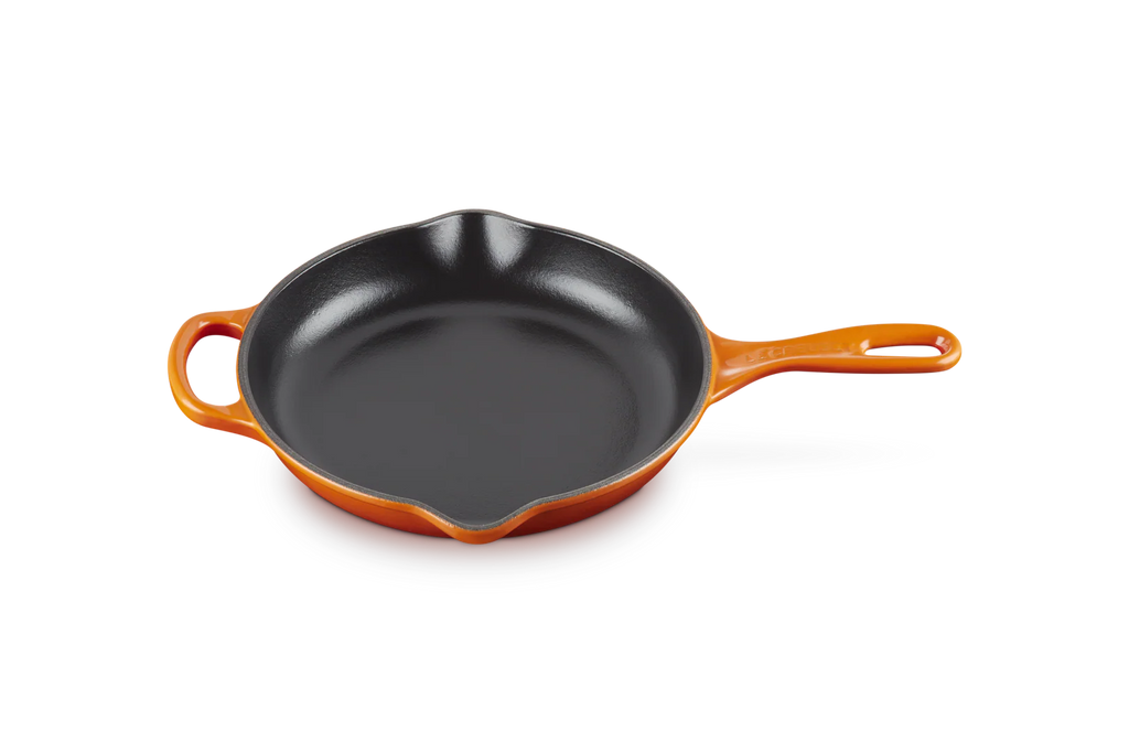 Skillet Redondo Signature - Hierro Fundido Esmaltado - 23 Cm - Volcánico