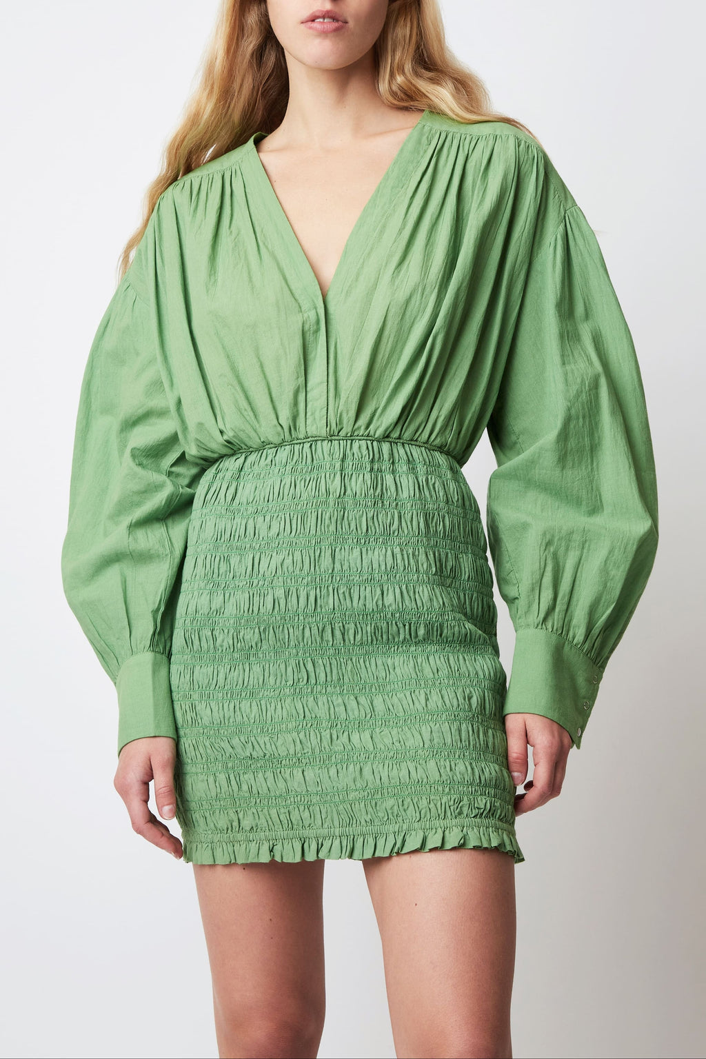 ROBE JAMIE EMILIANO VERT PRAIRIE