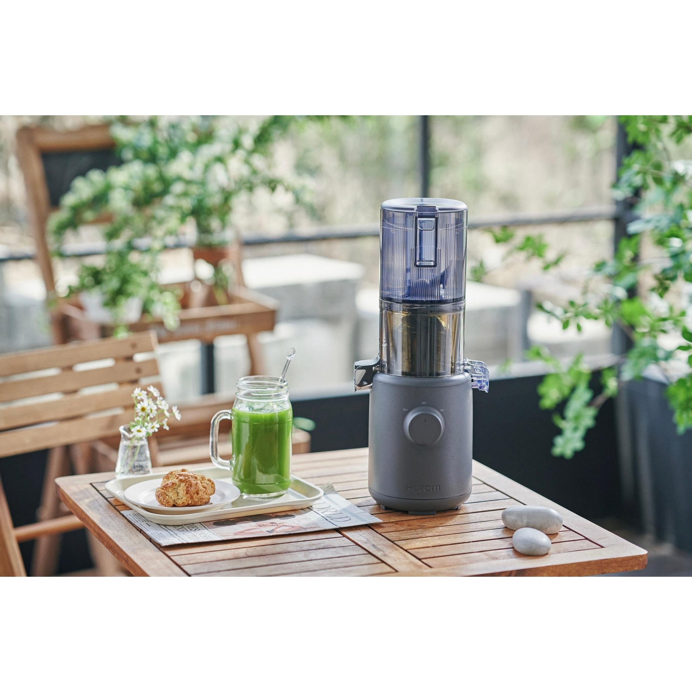 Mini extractor de jugo lento - Serie H310A - Antracita
