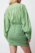 ROBE JAMIE EMILIANO VERT PRAIRIE