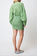 ROBE JAMIE EMILIANO VERT PRAIRIE