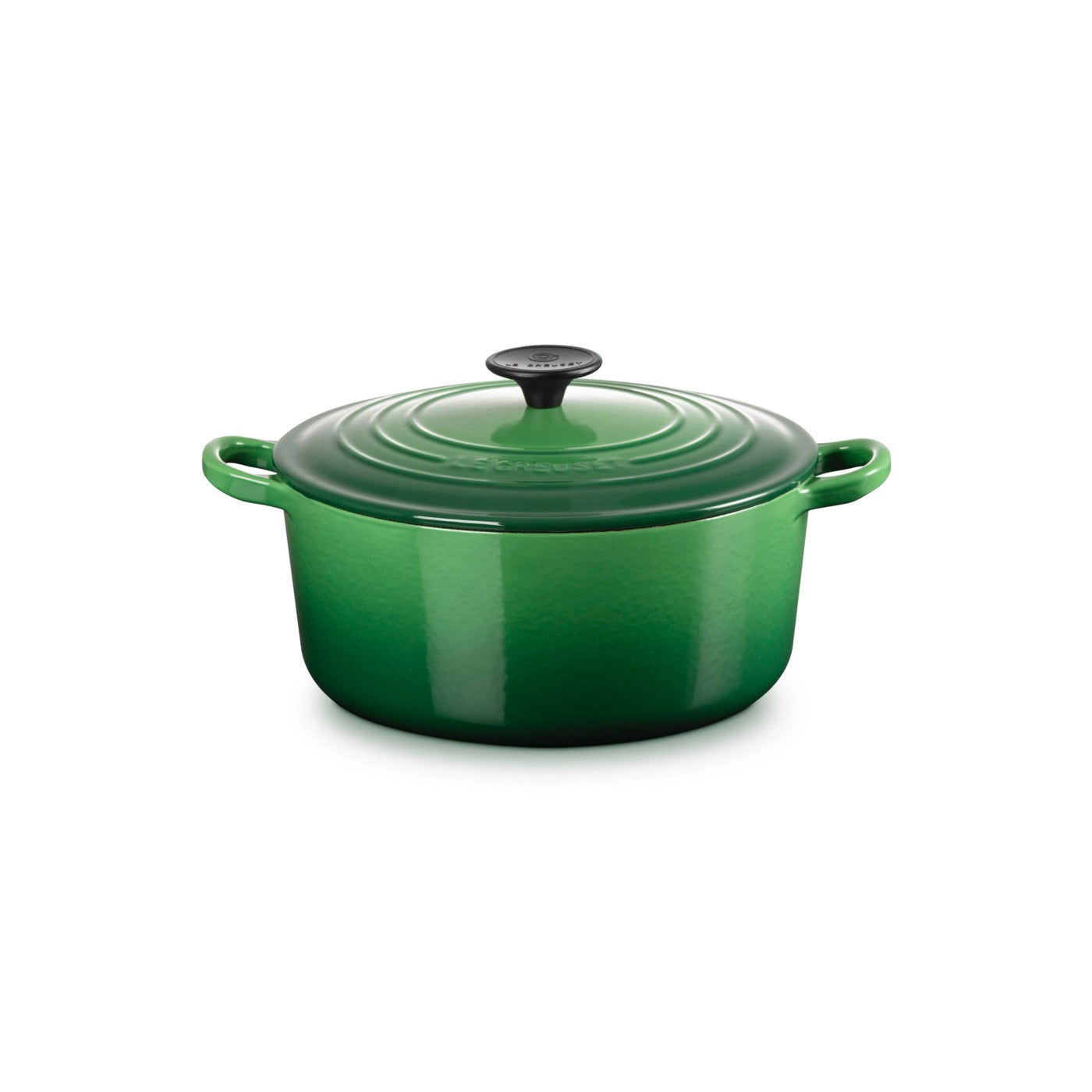 Cocotte Redonda Tradition - Hierro Fundido Esmaltado - 24 Cm - Bamboo - Botón Fenólico