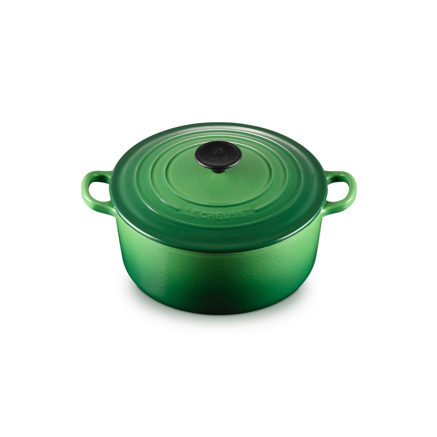 Cocotte Redonda Tradition - Hierro Fundido Esmaltado - 24 Cm - Bamboo - Botón Fenólico