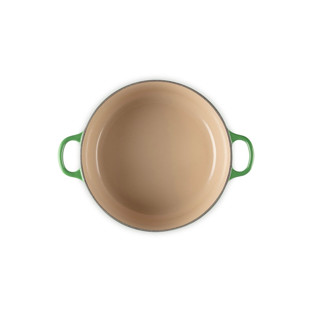 Cocotte Redonda Tradition - Hierro Fundido Esmaltado - 24 Cm - Bamboo - Botón Fenólico