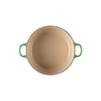Cocotte Redonda Tradition - Hierro Fundido Esmaltado - 24 Cm - Bamboo - Botón Fenólico